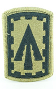 108th Air Defense Artillery Brigade OCP Scorpion Shoulder Patch